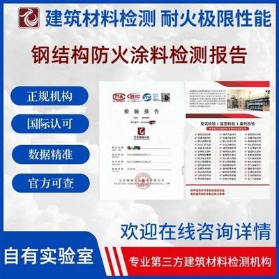 鋼結(jié)構(gòu)防火涂料檢測(cè)報(bào)告樣本（鋼結(jié)構(gòu)防火涂料檢測(cè)報(bào)告樣本關(guān)鍵內(nèi)容鋼結(jié)構(gòu)防火涂料檢測(cè)報(bào)告樣本）