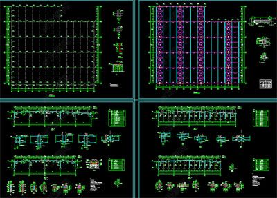 播放廠房鋼結(jié)構(gòu)施工圖（廠房鋼結(jié)構(gòu)施工圖的識(shí)讀技巧）