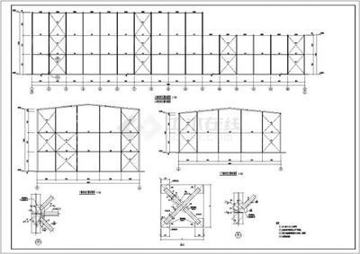 鋼構(gòu)廠房設(shè)計(jì)圖
