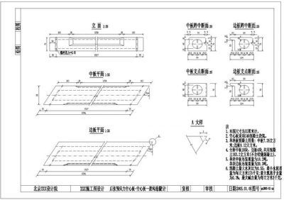 現(xiàn)澆空心板圖集