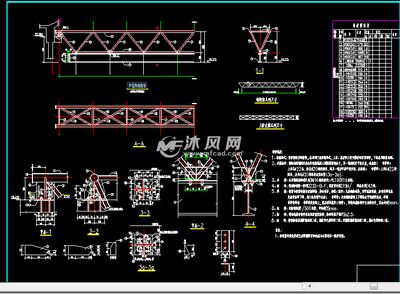 什么叫桁架梁設(shè)計(jì) 鋼結(jié)構(gòu)框架施工 第4張