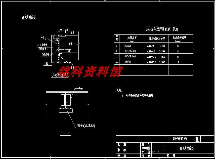 型鋼結(jié)構(gòu)圖集（鋼結(jié)構(gòu)圖集是建筑設(shè)計(jì)和施工中不可或缺的參考資料） 結(jié)構(gòu)工業(yè)鋼結(jié)構(gòu)施工 第5張