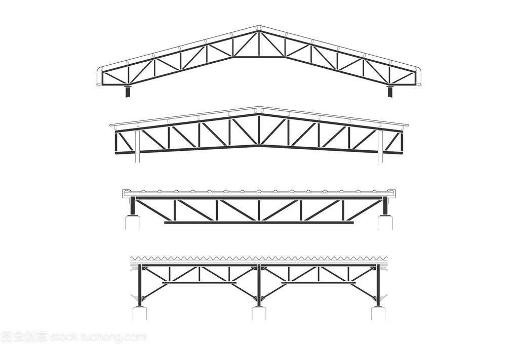 屋面桁架 全國鋼結(jié)構(gòu)廠 第1張