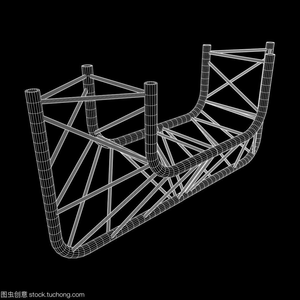 桁架建模過程視頻 結構橋梁鋼結構施工 第4張