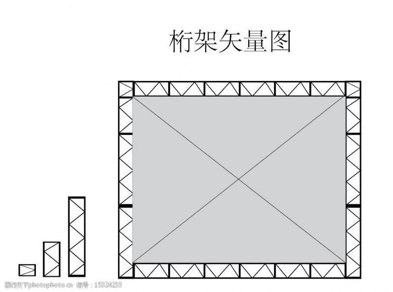 桁架側(cè)面 裝飾工裝施工 第4張