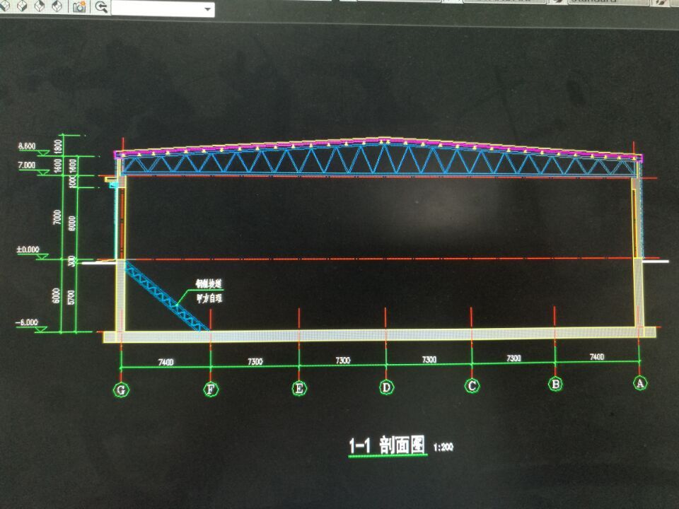 桁架間隔 建筑效果圖設(shè)計(jì) 第3張