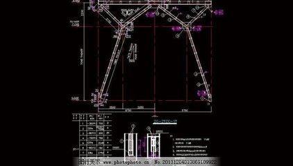 桁架結(jié)構(gòu)圖集大全圖片 裝飾幕墻設(shè)計 第1張