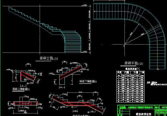 螺旋樓梯立面 鋼結(jié)構(gòu)玻璃棧道施工 第5張