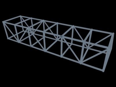 桁架模型設(shè)計思路（sketchup建模技巧分享） 北京加固施工 第3張