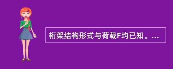 桁架結(jié)構(gòu)形式與載荷Fp均已知,為零的桿件數(shù)（桁架結(jié)構(gòu)受力分析實例） 鋼結(jié)構(gòu)鋼結(jié)構(gòu)螺旋樓梯設計 第1張