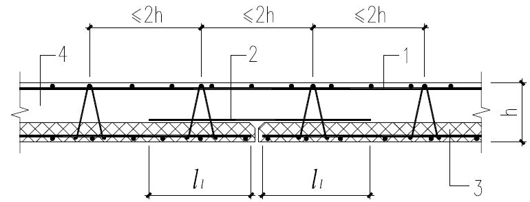 桁架板鋼筋布置方法（桁架樓承板的鋼筋布置的方法和施工流程） 結(jié)構(gòu)工業(yè)鋼結(jié)構(gòu)施工 第3張