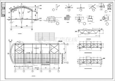 拱形鋼桁架結構（拱形鋼桁架結構的經(jīng)濟效益分析） 全國鋼結構廠 第3張