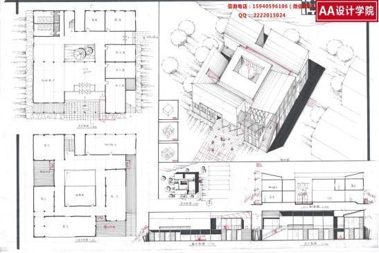 雙坡屋頂立面圖（雙坡屋頂立面圖圖紙庫） 建筑施工圖設(shè)計(jì) 第4張